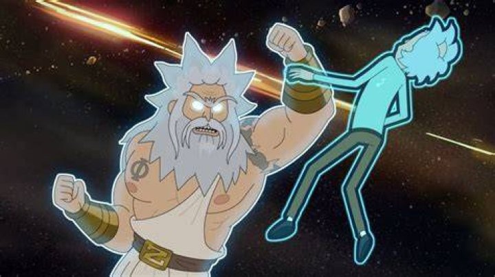 Reggie fighting Rick Sanchez