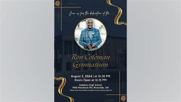 Ron Coleman Obituary, Former Stebbins HS Assistant principal and coach
