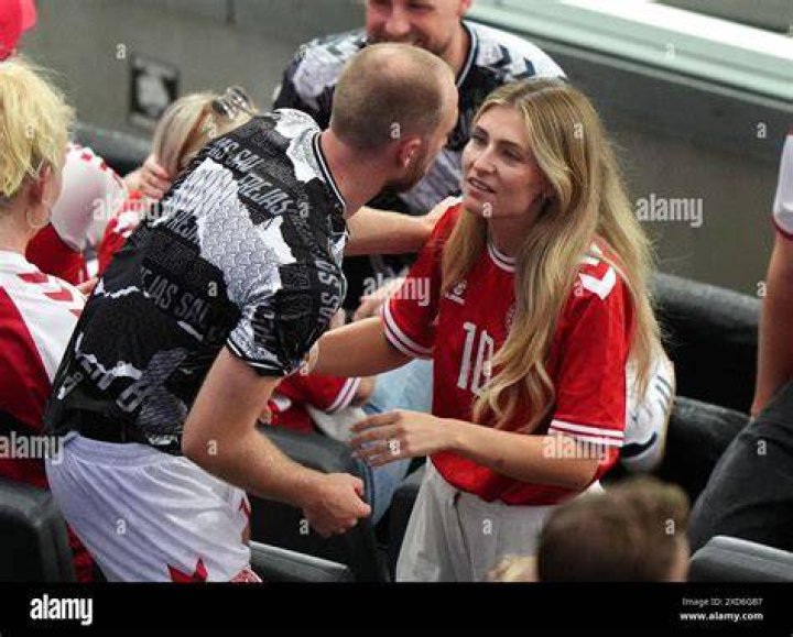 Is Christian Eriksen still with his wife Sabrina Kvist Jensen? 1 Sabrina Kvist Jensen