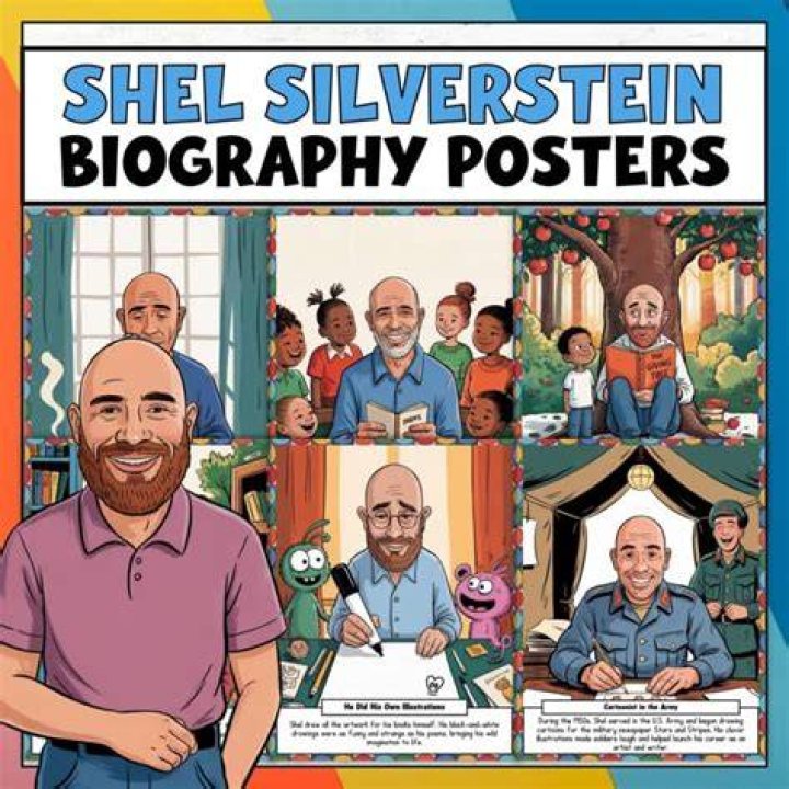 Shel Silverstein Biography - Facts, Childhood, Family Life & Achievements of Poet
