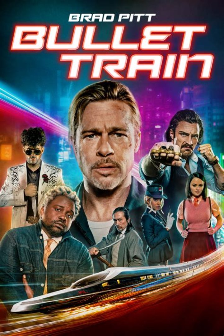 Sony releases a stunning new set of ‘Bullet Train’ character posters featuring Brad Pitt and Momomon