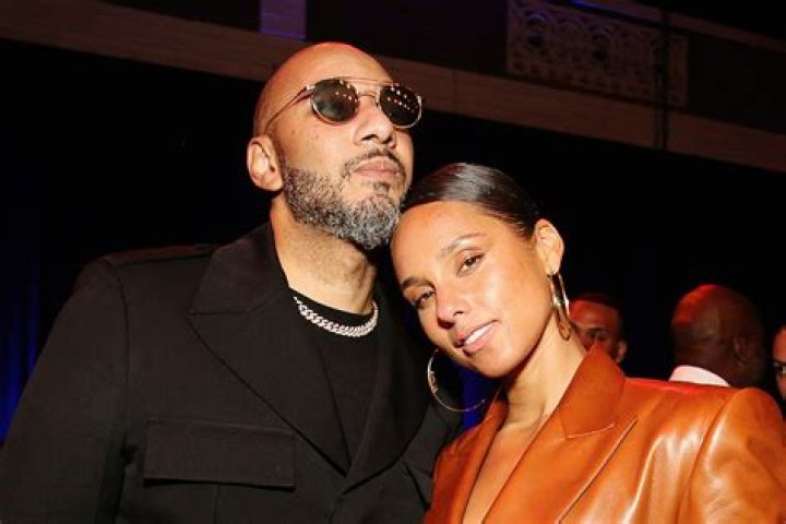 Swizz Beatz and Alicia Keys