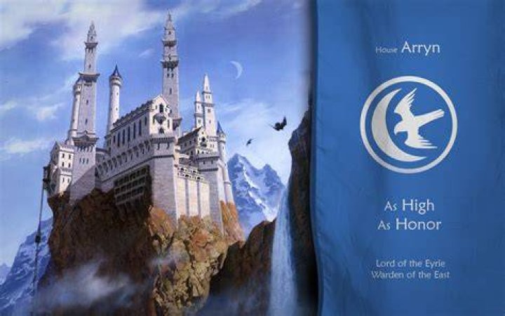 The castle of House Arryn in game of thrones