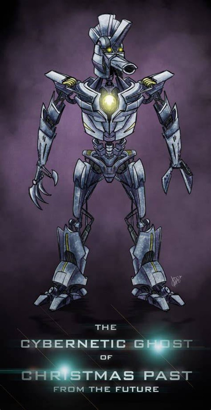 The Cybernetic ghost of Christmas past from the future, Aqua Teen Hunger Force