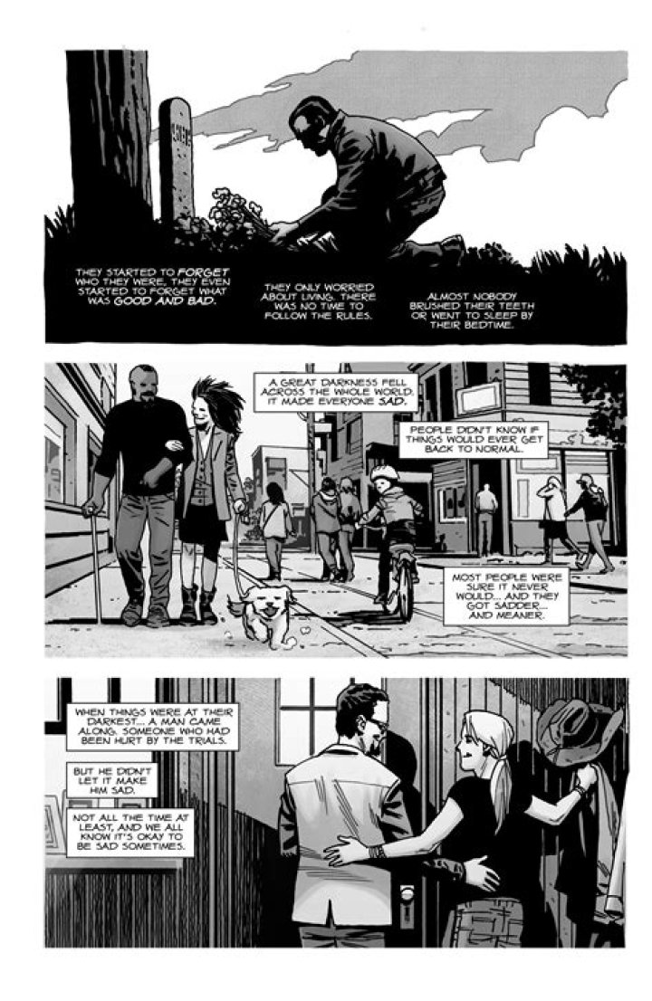 The Walking Dead #193 Carl and Hershel