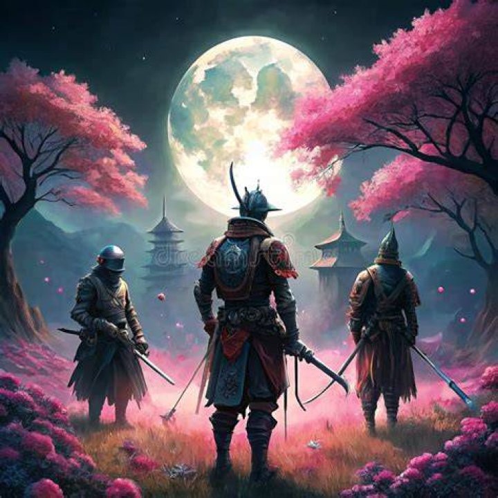 Three warriors are running in Castlevania. 