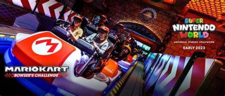 Universal Studios reveals first look at Mario Kart: Bowser’s Challenge ride at Super Nintendo World