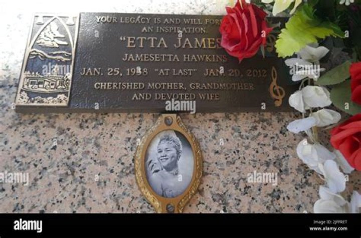 What did Etta James died of?