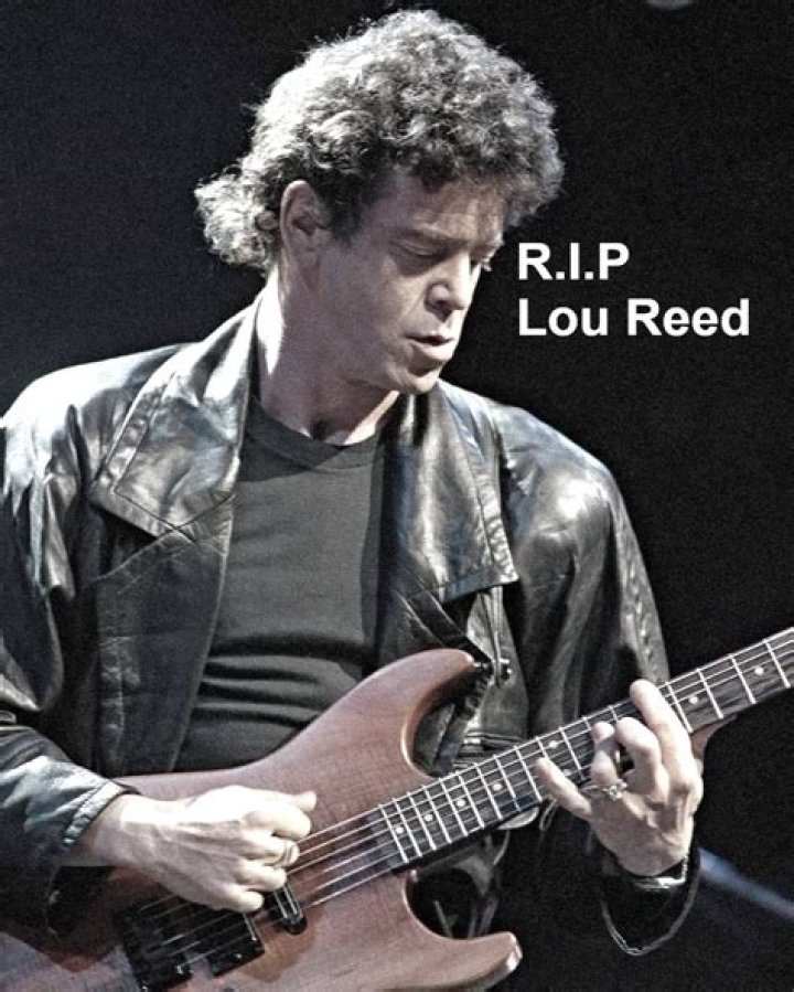 What did Lou Reed died from?