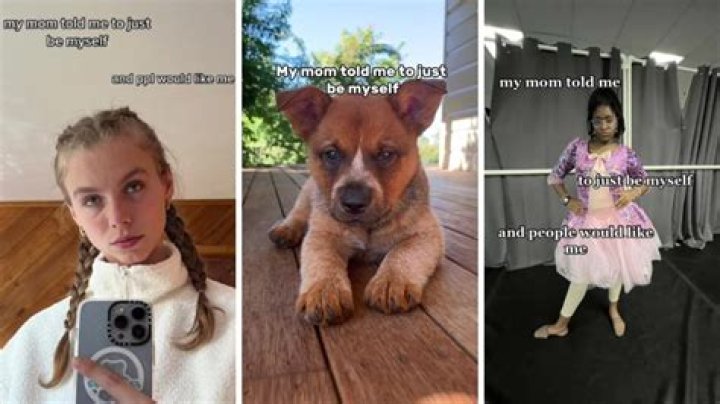 What is TikTok’s viral ‘My Mom Told Me to Just Be Myself’ trend?