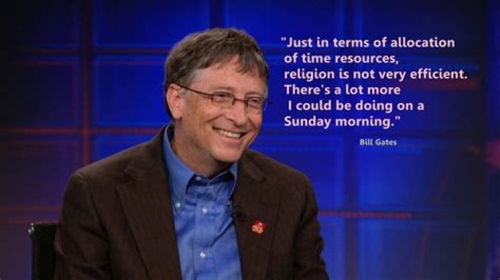 What religion is Bill Gates? Is Bill Gates an atheist?