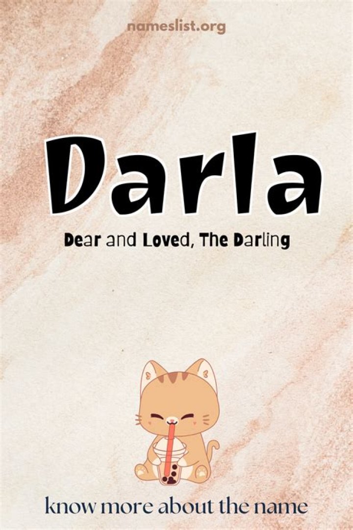 What’s the name Darla mean? – Celebrity