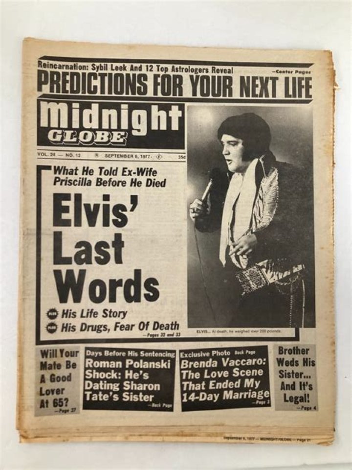 What was Elvis Presley’s last words? – Celebrity