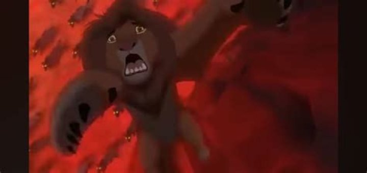When Simba falls from exhaustion what animals encircle him? – Celebrity