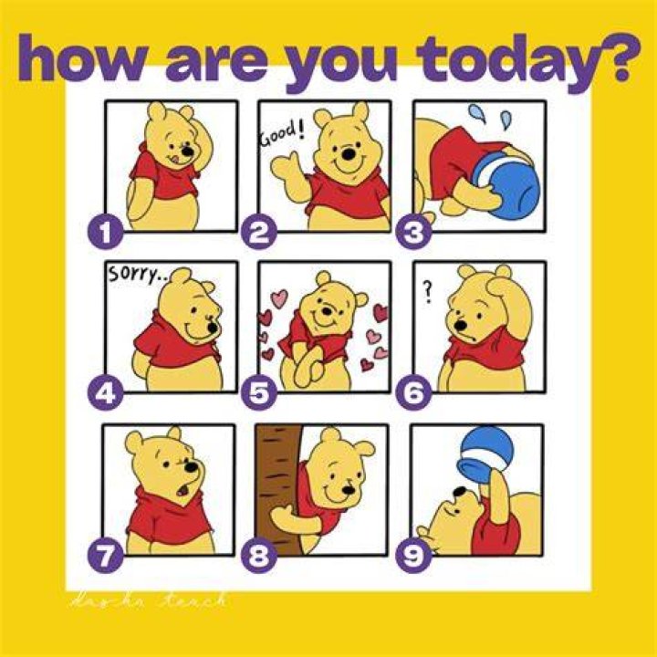 Where are you going today Pooh? – Celebrity