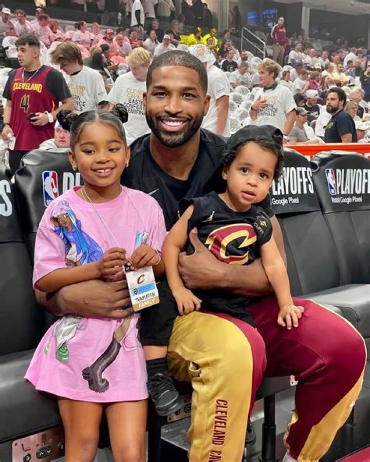 Who are the mothers of Tristan Thompson's 3 kids?