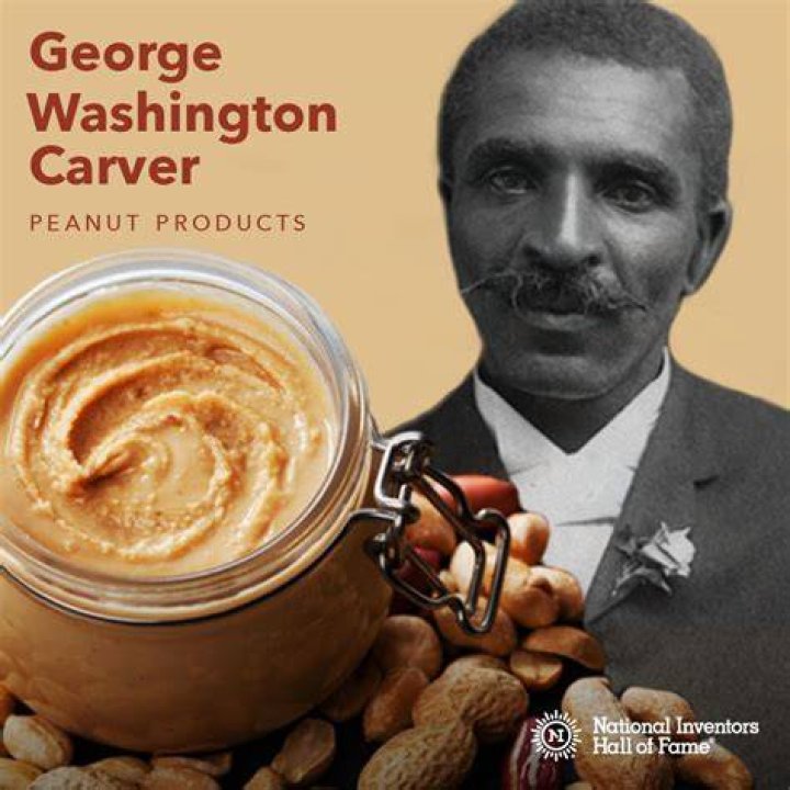 Who invented peanut butter?