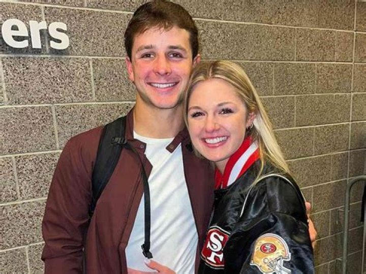 Who is Brock Purdy wife Jenna Brandt?