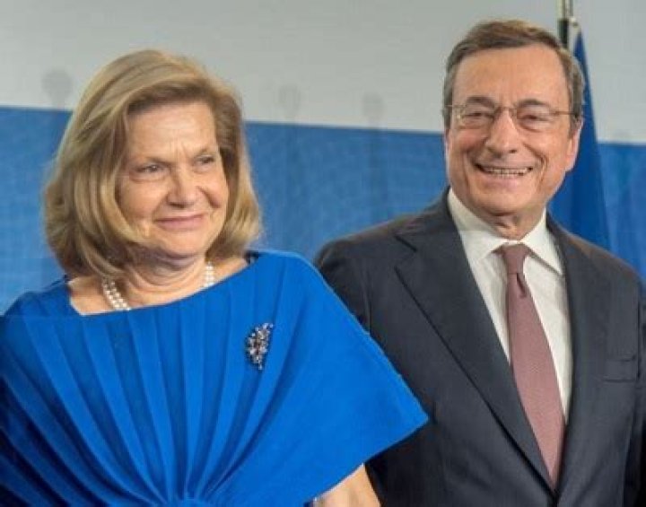 Who is Mario Draghi's wife?