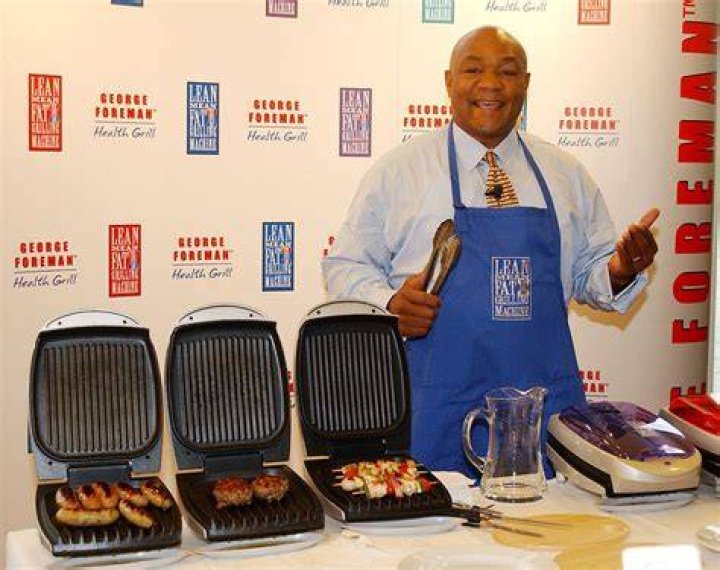 Why did George Foreman invent the grill?