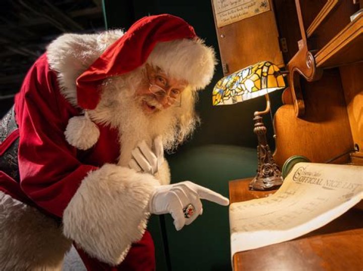 Why does Santa tap his nose? – Celebrity