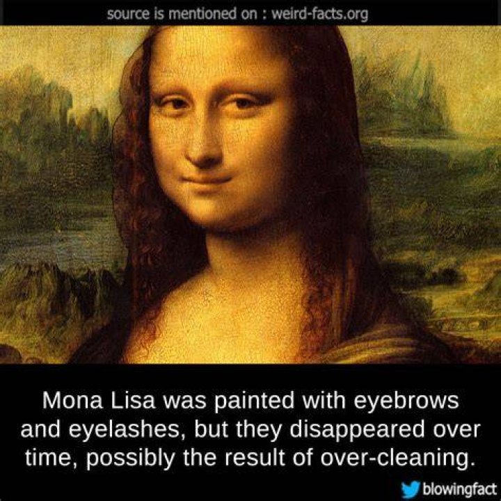Why Mona Lisa Has No Eyebrows? – Celebrity