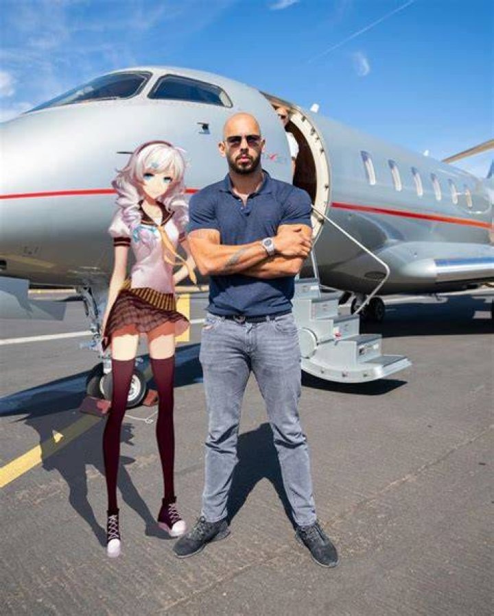 Why on Earth is Andrew Tate photoshopping himself with anime waifus?