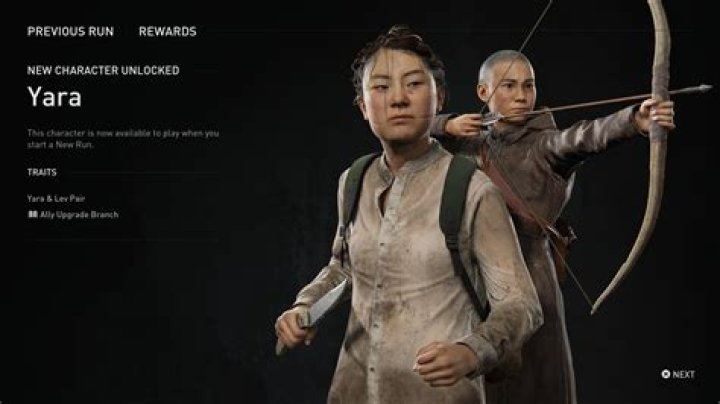 Yara from The Last of Us: Part II