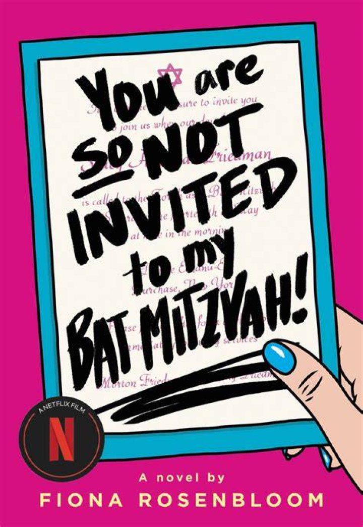 You Are SO Not Invited To My Bat Mitzvah. (L to R) Adam Sandler as Danny Friedman and Idina Menzel as Bree Friedman in You Are SO Not Invited To My Bat Mitzvah.