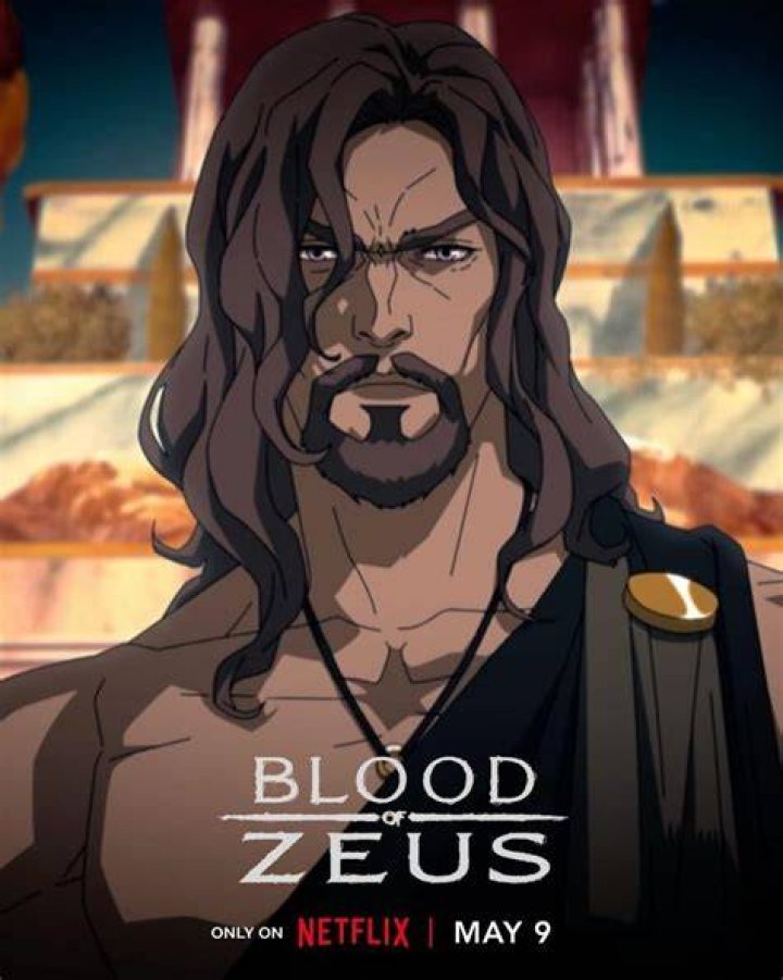 Zeus is covered in blood.